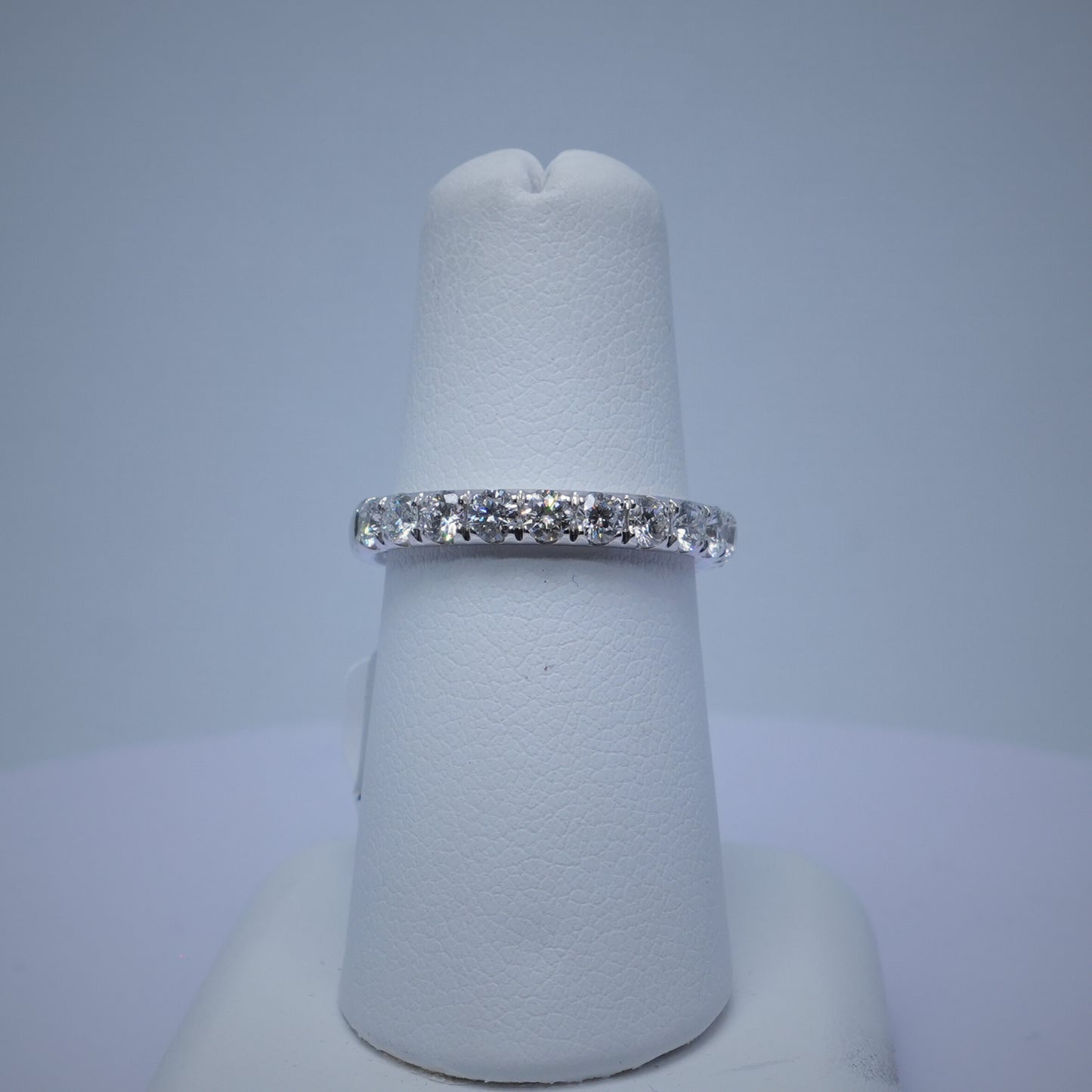 Platinum 0.97TCW Diamond Eternity Ring