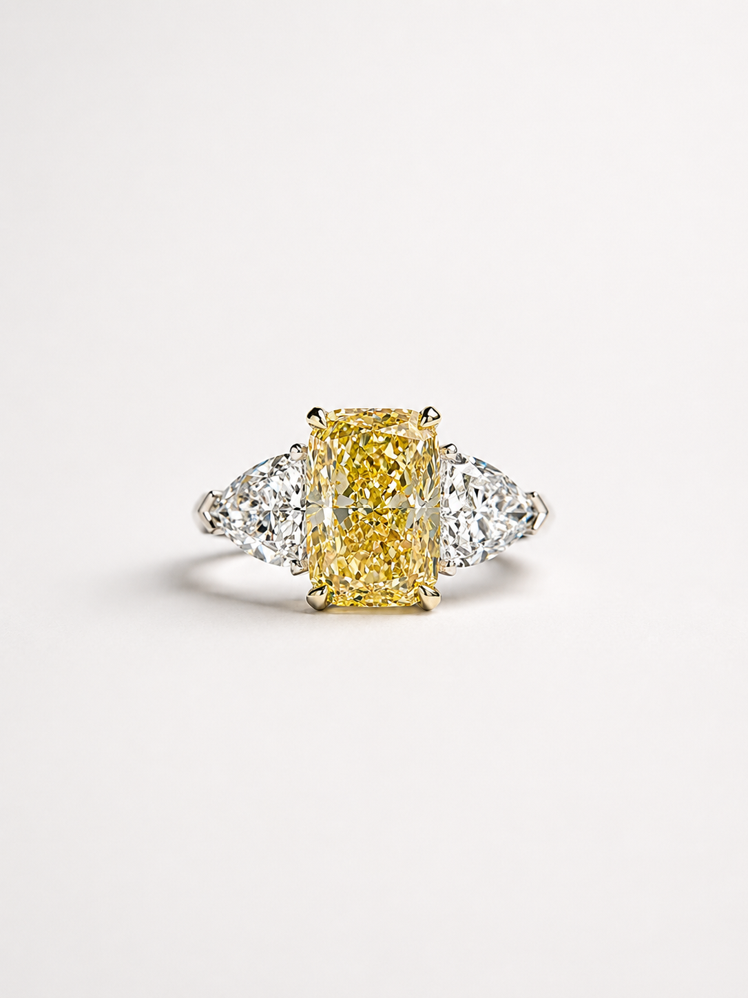 The Yellow Diamond Trilogy Ring