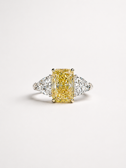 The Yellow Diamond Trilogy Ring
