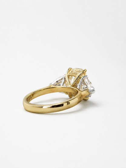 The Yellow Diamond Trilogy Ring