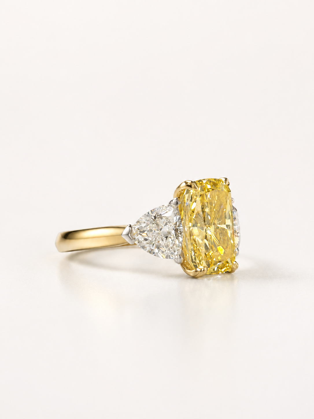 The Yellow Diamond Trilogy Ring