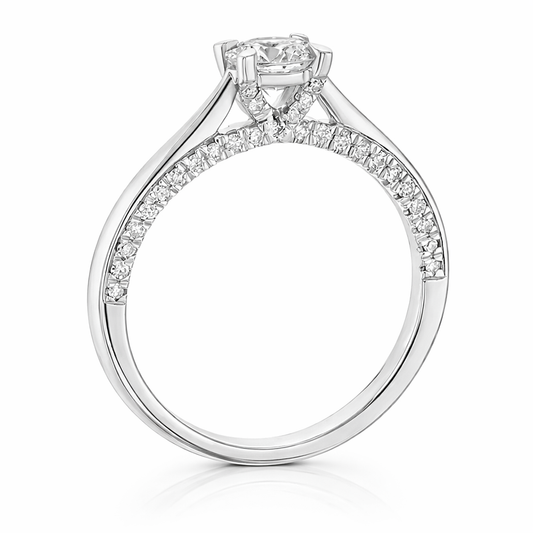 Pre-Loved 18K White Gold 0.40ct Diamond Ring