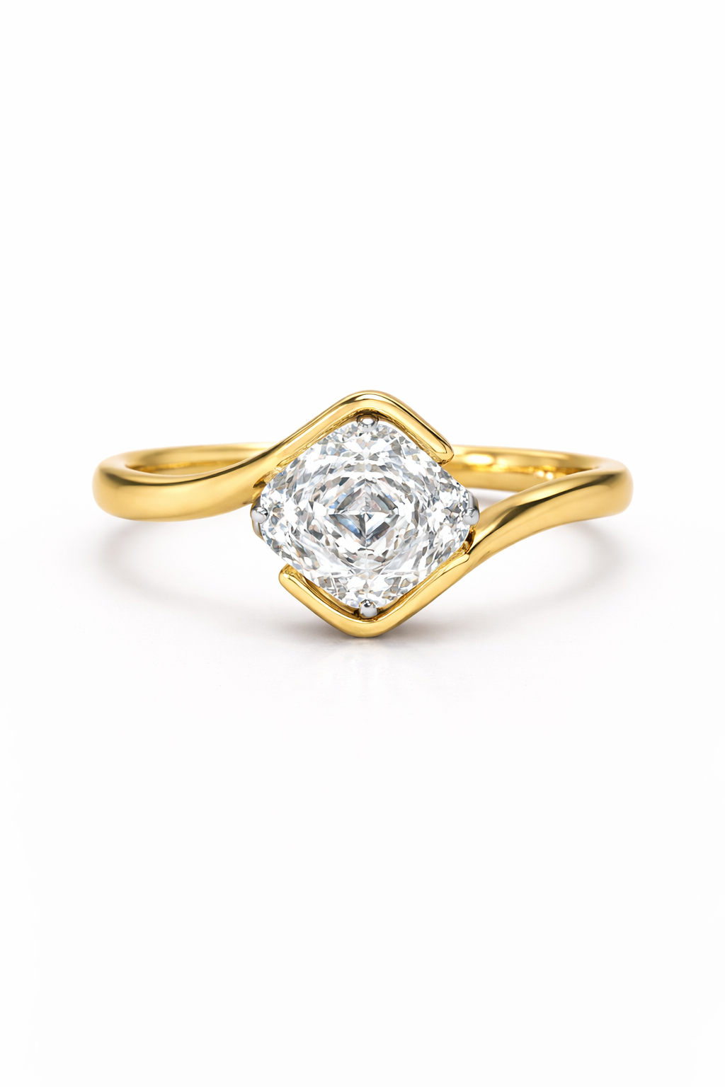 The Asscher Crossover Ring