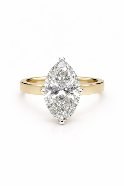 The Cigar Marquise Ring