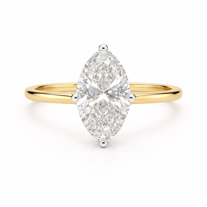 The Slim Marquise Ring