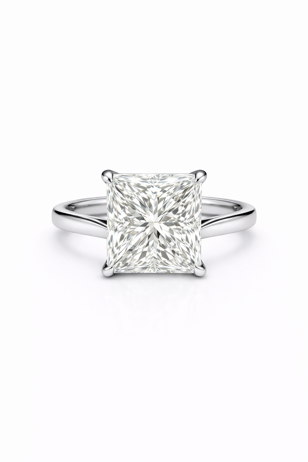 The Cathedral Princess Cut Ring