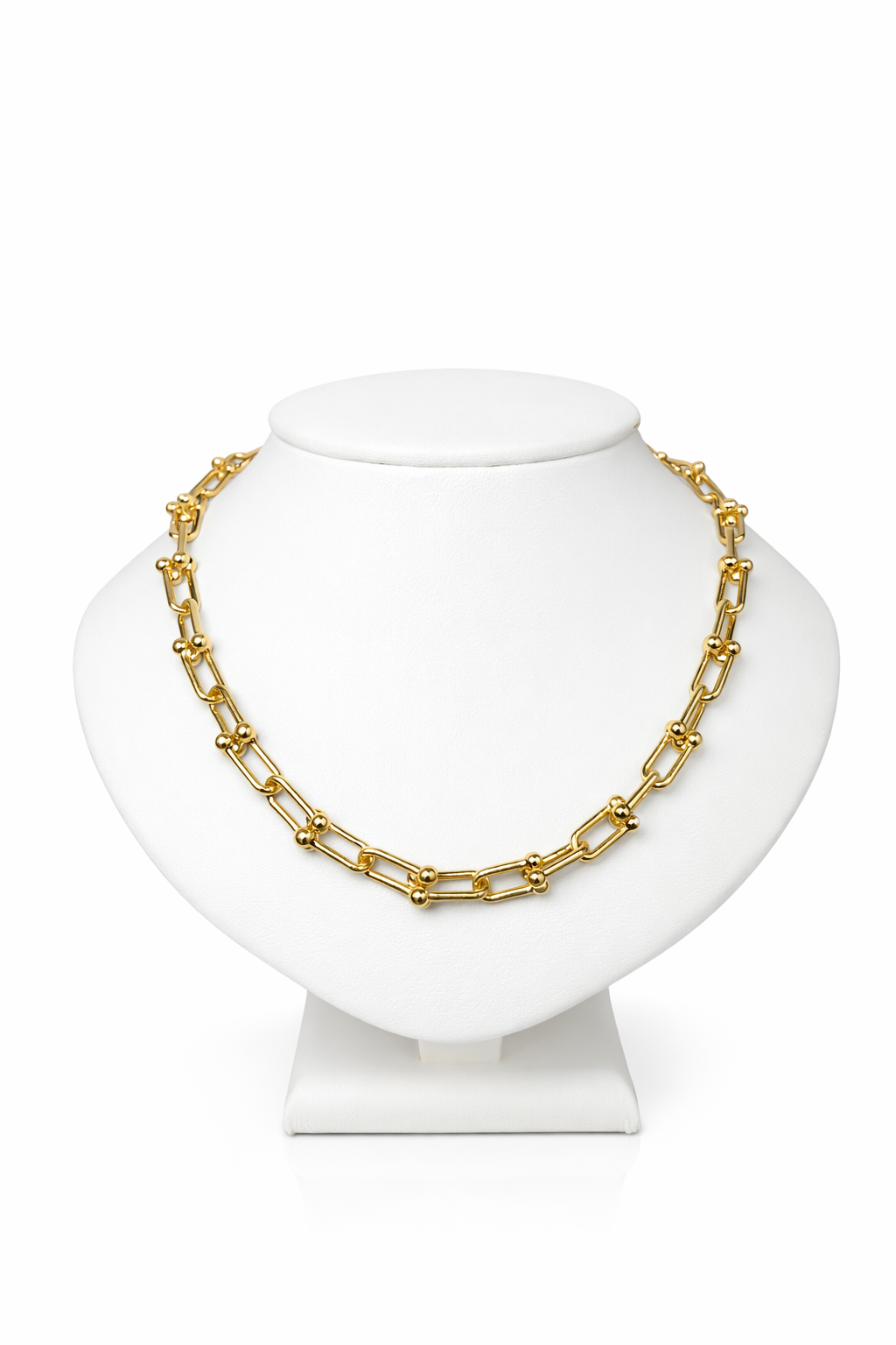 9K Yellow Gold Link Necklace