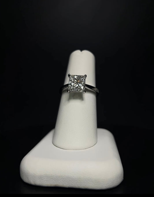 The Cathedral Princess Cut Ring