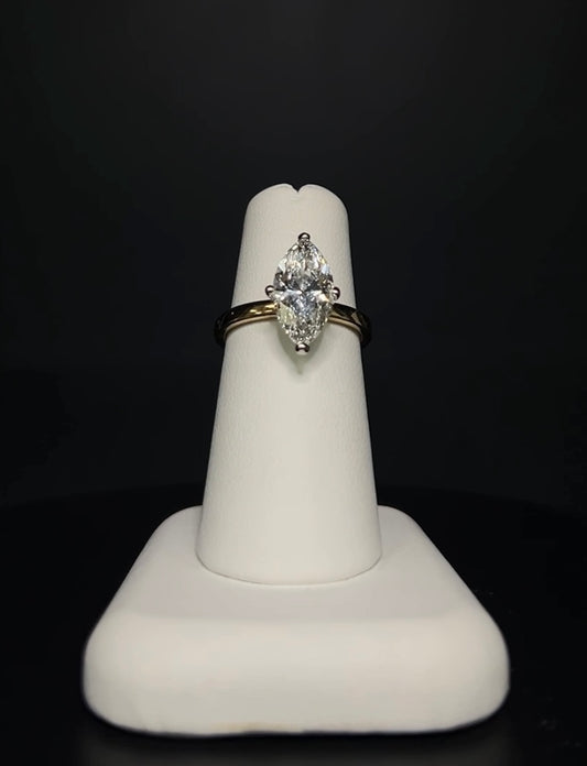 The Slim Marquise Ring